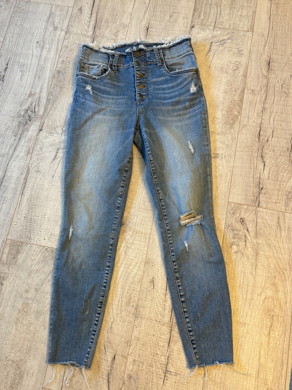KUT from the Kloth Connie High Rise Ankle Skinny Jeans 4